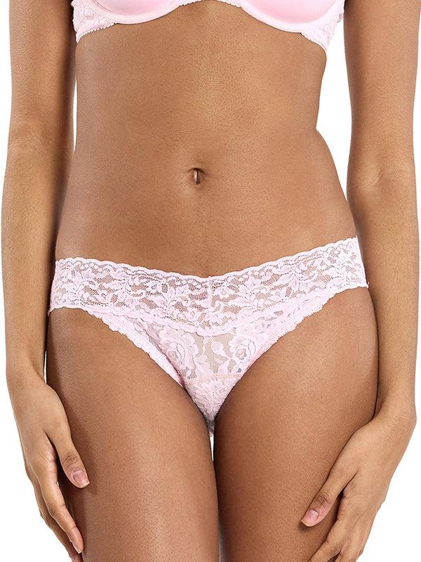 hanky panky Signature Lace® Leakproof V-Kini Bliss Pink