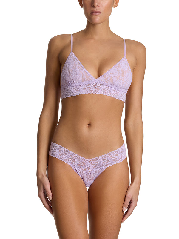 Hanky Panky Signature Lace® Low Rise Thong Lavender Fields Purple