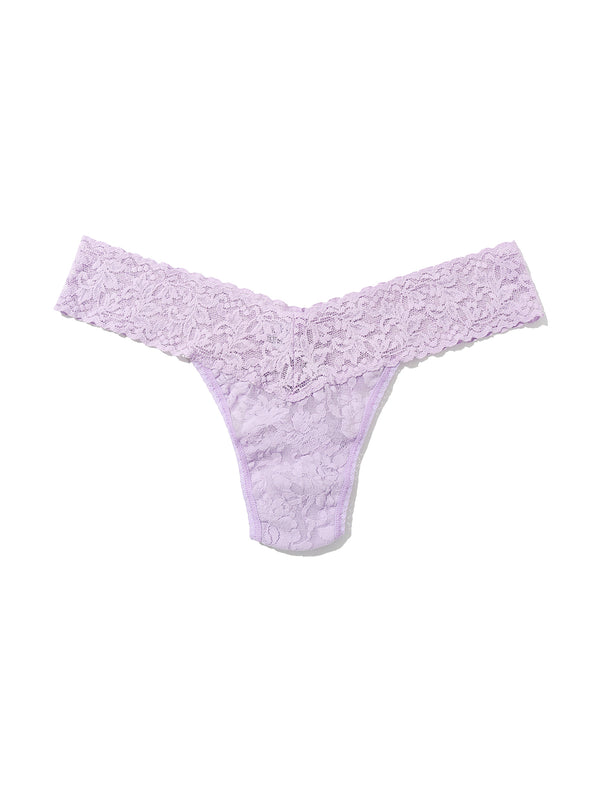 Hanky Panky Signature Lace® Low Rise Thong Lavender Fields Purple