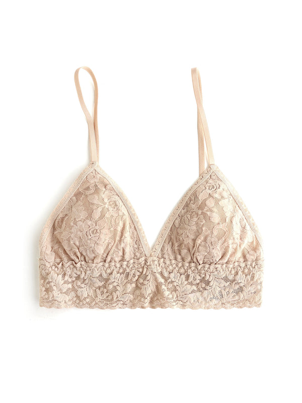 Hanky Panky Signature Lace® Padded Triangle Bralette Chai