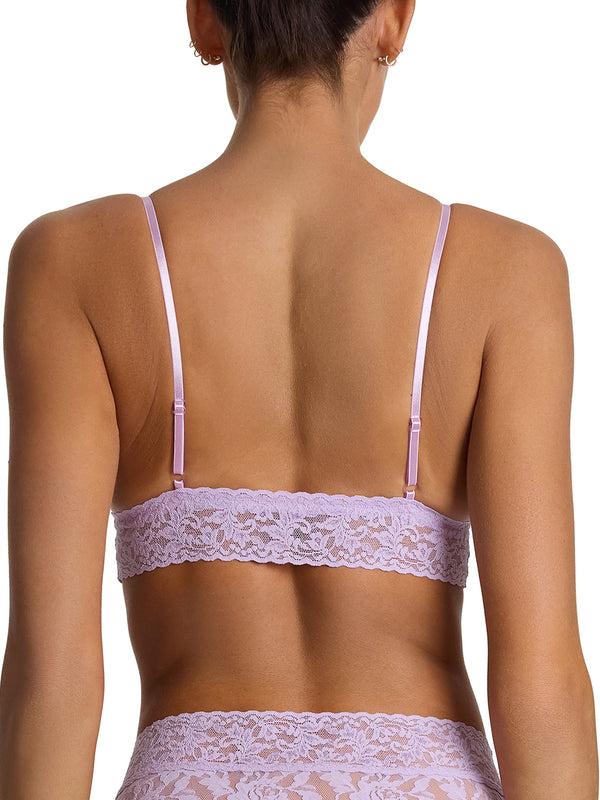 Hanky Panky Signature Lace® Padded Triangle Bralette Lavender Fields Purple