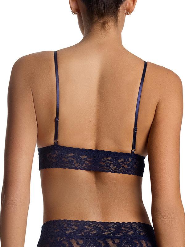 Hanky Panky Signature Lace® Padded Triangle Bralette Navy