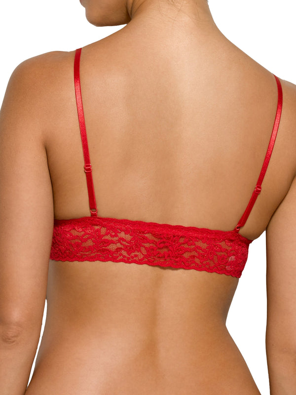 Hanky Panky Signature Lace® Padded Triangle Bralette Red