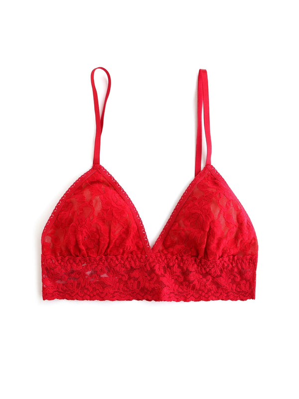 Hanky Panky Signature Lace® Padded Triangle Bralette Red