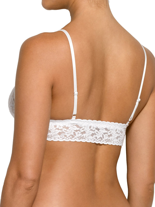 Hanky Panky Signature Lace® Padded Triangle Bralette White