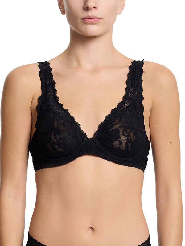 Hanky Panky Signature Lace® Unlined Underwire Bra Black