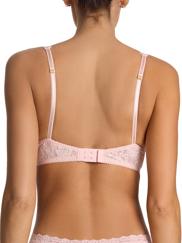 Hanky Panky Signature Lace® Unlined Underwire Bra Blushing Rose Pink