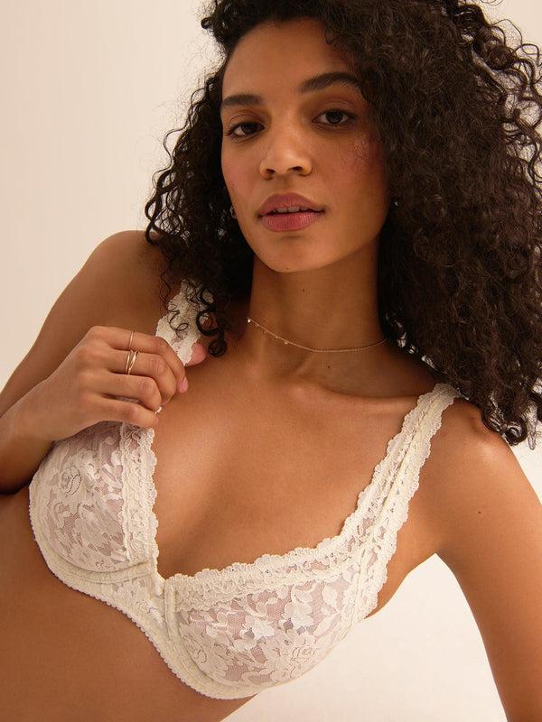 hanky panky Signature Lace® Unlined Underwire Bra Marshmallow