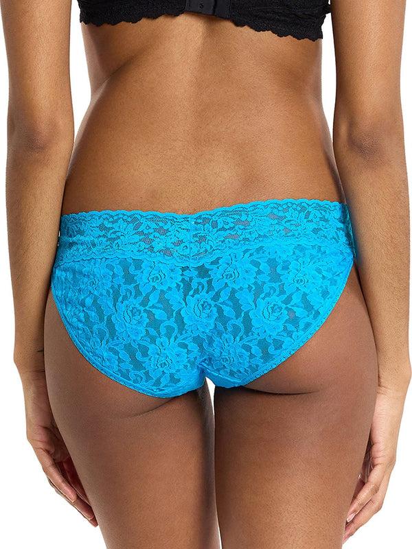 Hanky Panky Signature Lace® V-Kini Mediterranean Sea Blue Sale