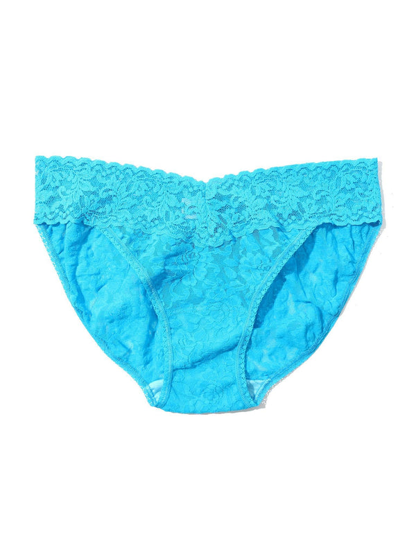 Hanky Panky Signature Lace® V-Kini Mediterranean Sea Blue Sale