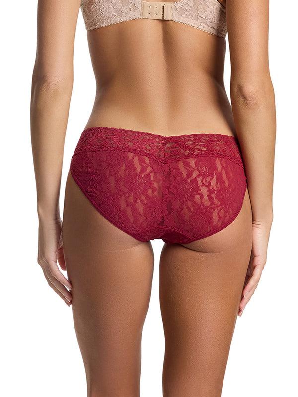 Hanky Panky Signature Lace® V-Kini Wild Berries Red