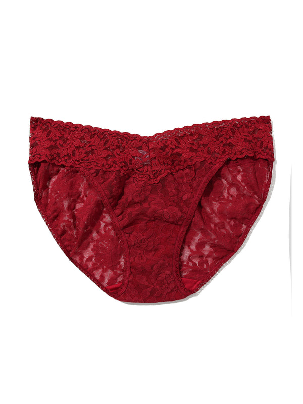 Hanky Panky Signature Lace® V-Kini Wild Berries Red