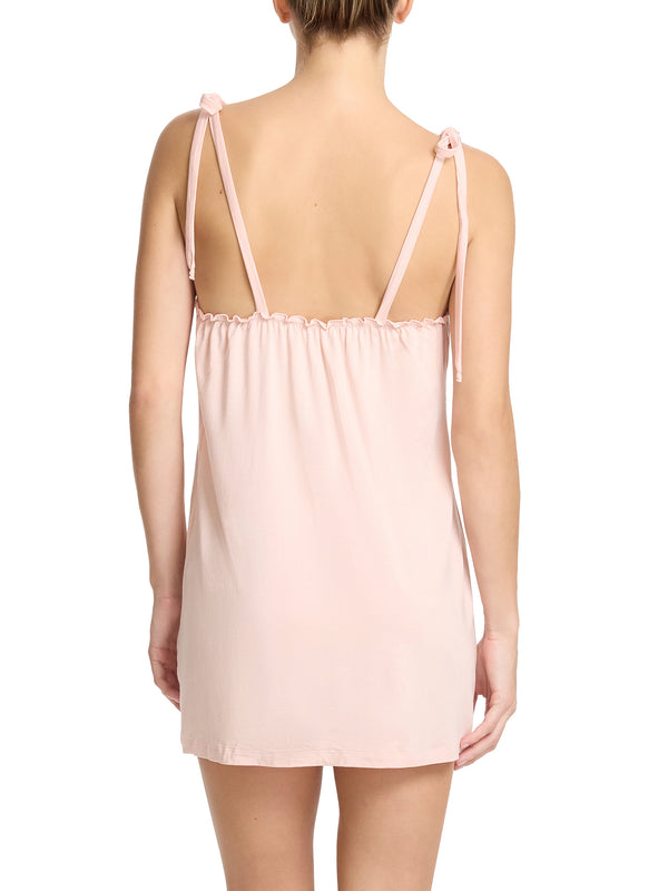 Hanky Panky Unwind Ruffle Chemise Sweet Chamomile Sale