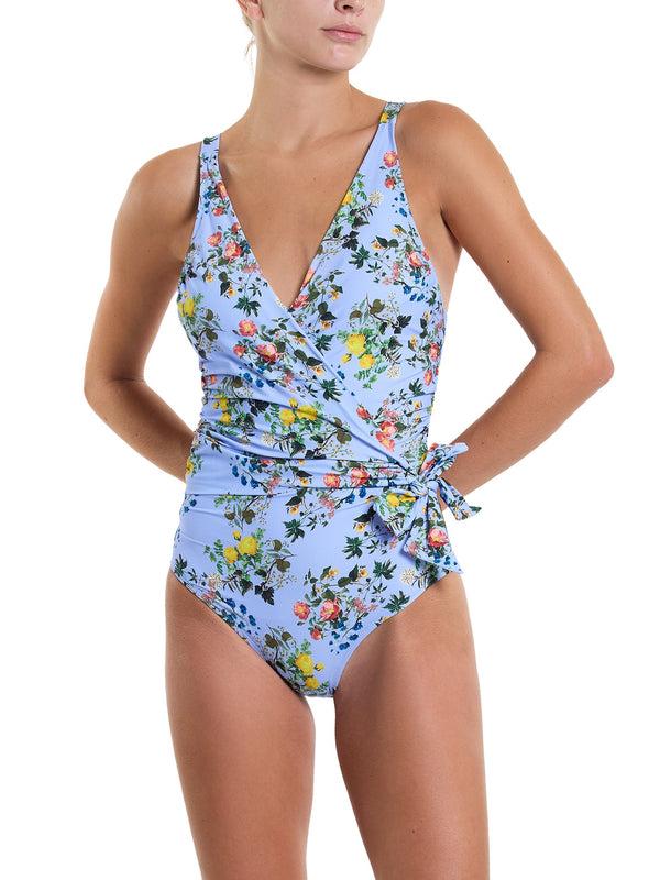 hanky panky Wide Strap Wrap One Piece Swimsuit Thankful Sale