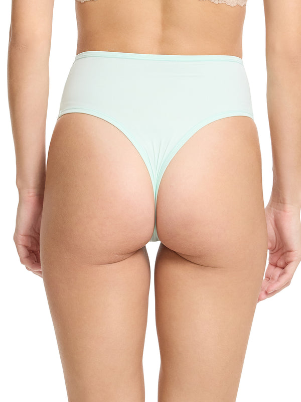 Hanky Panky YourFit™ High Rise Thong Crystal Clear Blue Sale