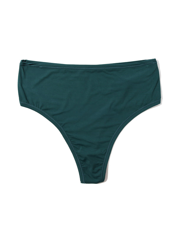 Hanky Panky YourFit™ High Rise Thong Mountain Green