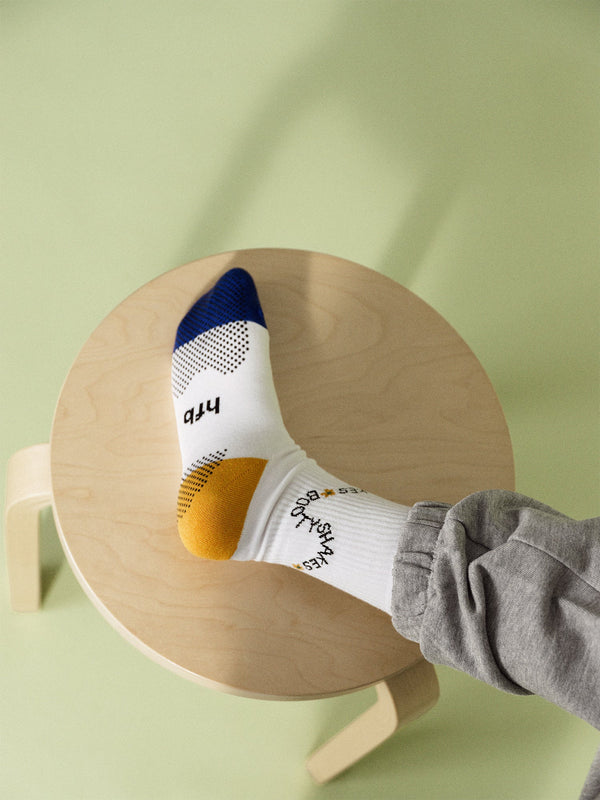 Hansel From Basel Booty Shakes Sporty Grip Crew White