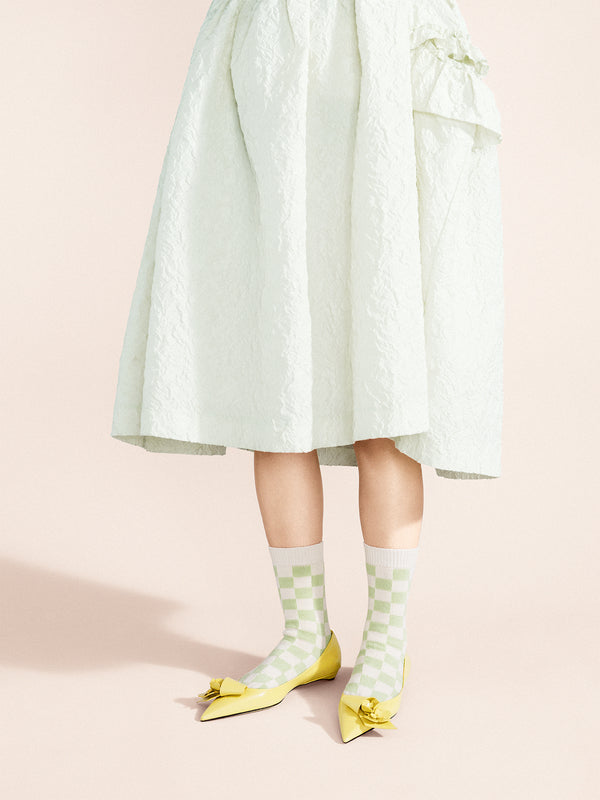 Hansel From Basel Alice Checkered Crew Mint