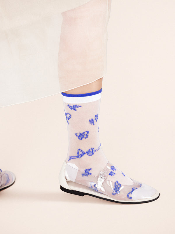 Hansel From Basel Alice Sheer Crew White