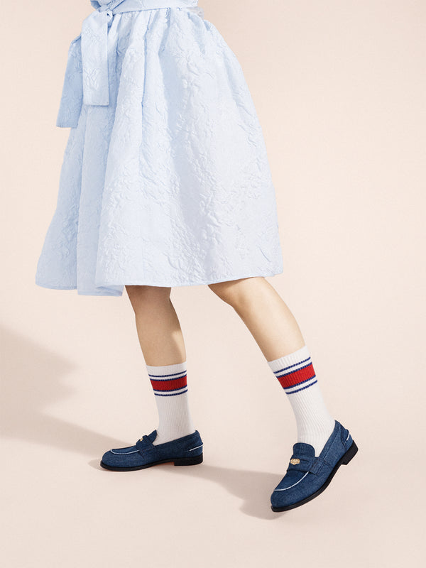 Hansel From Basel Athleisure Cashmere Crew White