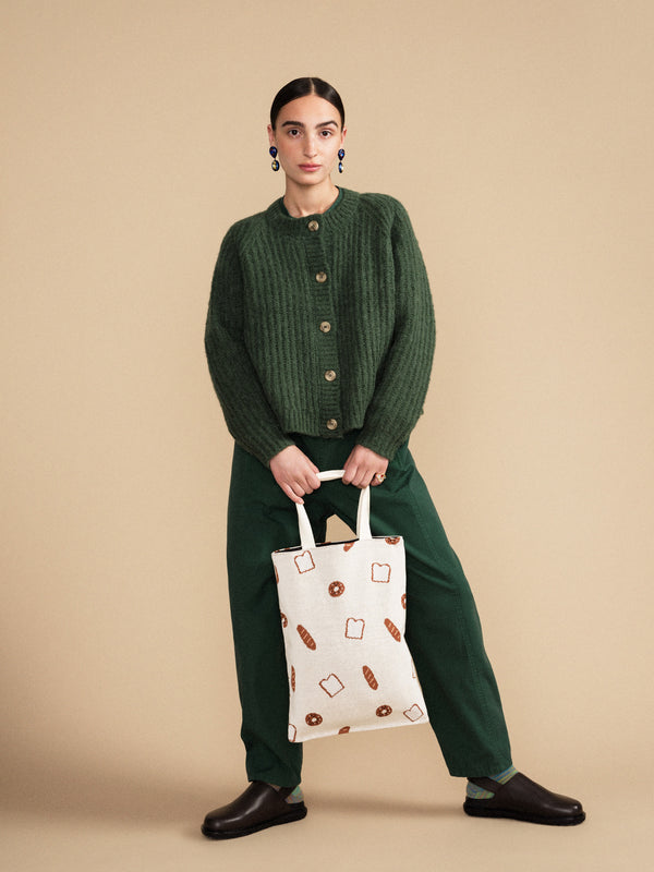 Hansel From Basel Boulangerie Tote Bag Ivory