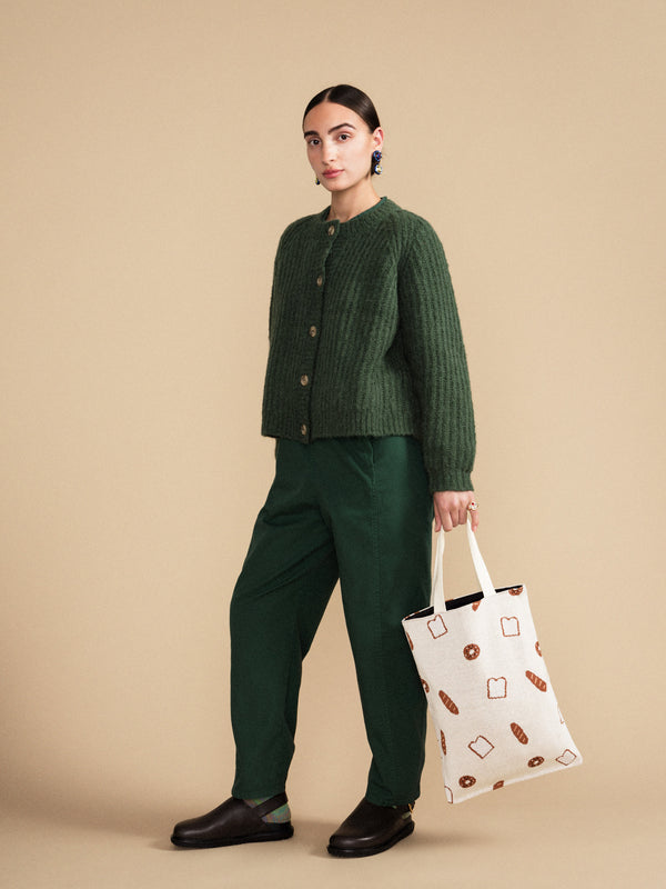 hansel from basel Boulangerie Tote Bag ivory