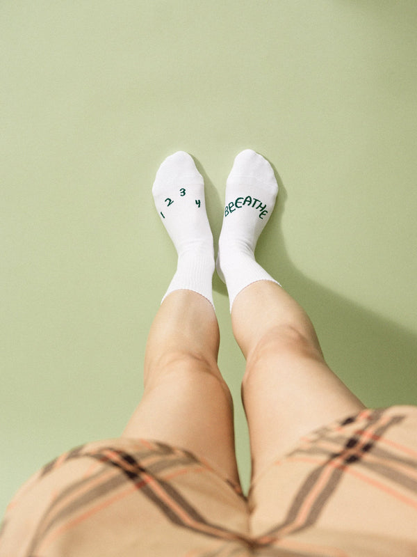 Hansel From Basel Breathe Sporty Grip Crew White