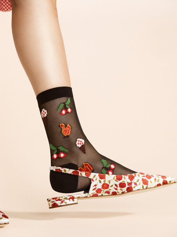 Hansel From Basel Carney Sheer Crew Black