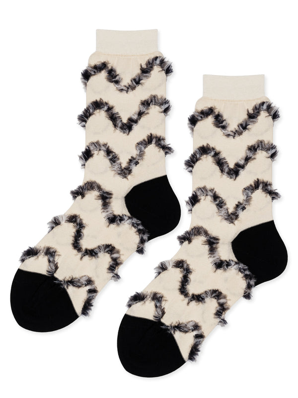 hansel from basel Caterpillar Fringe Crew ivory