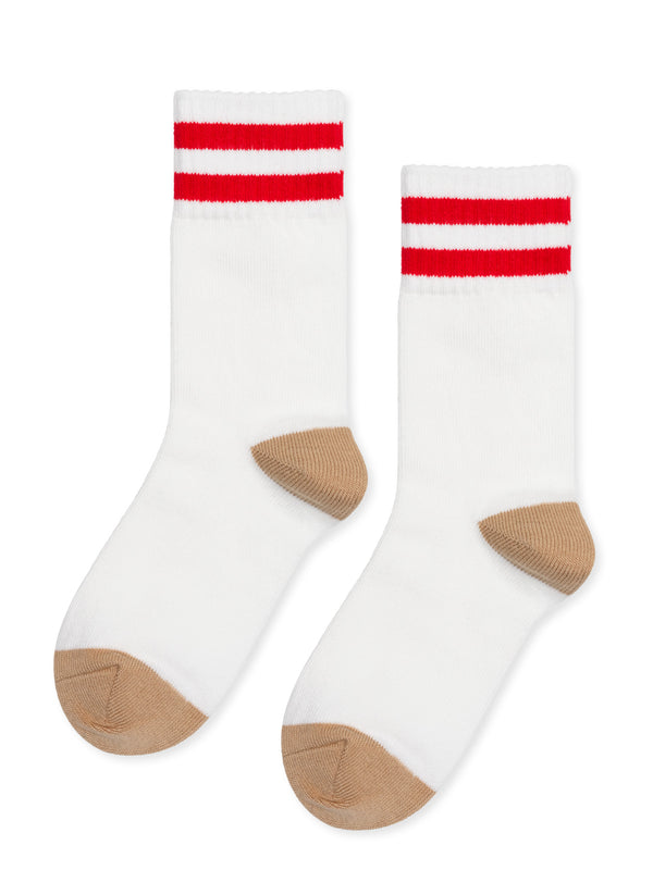 Hansel From Basel Collegiate Stripe Crew Navy