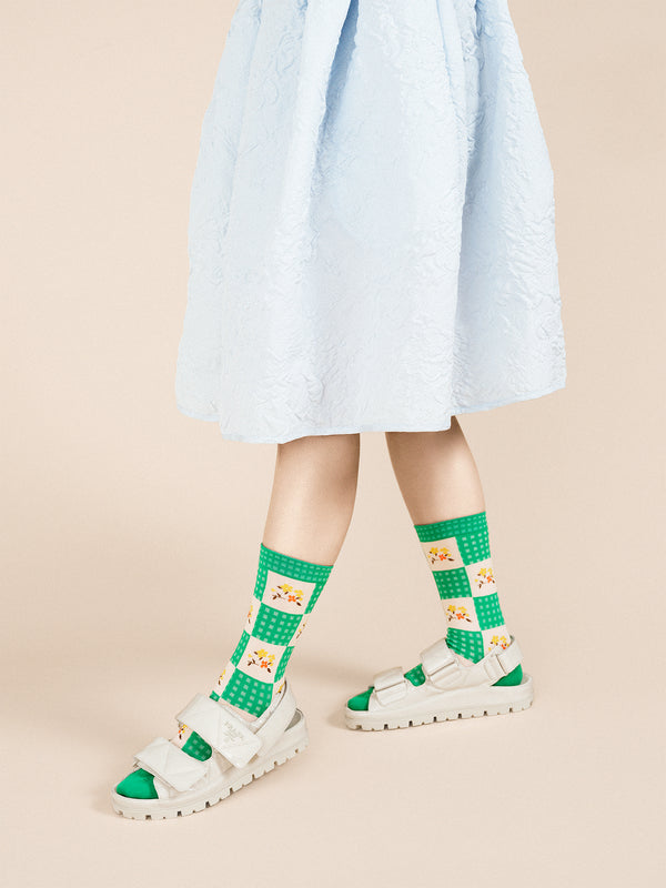 Hansel From Basel Country Gingham Crew Black