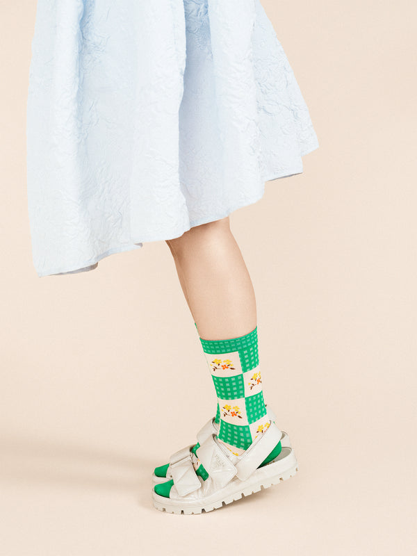 Hansel From Basel Country Gingham Crew Black