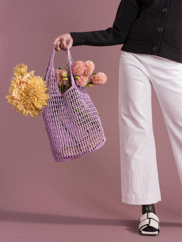 Hansel From Basel Crochet Bag Wisteria
