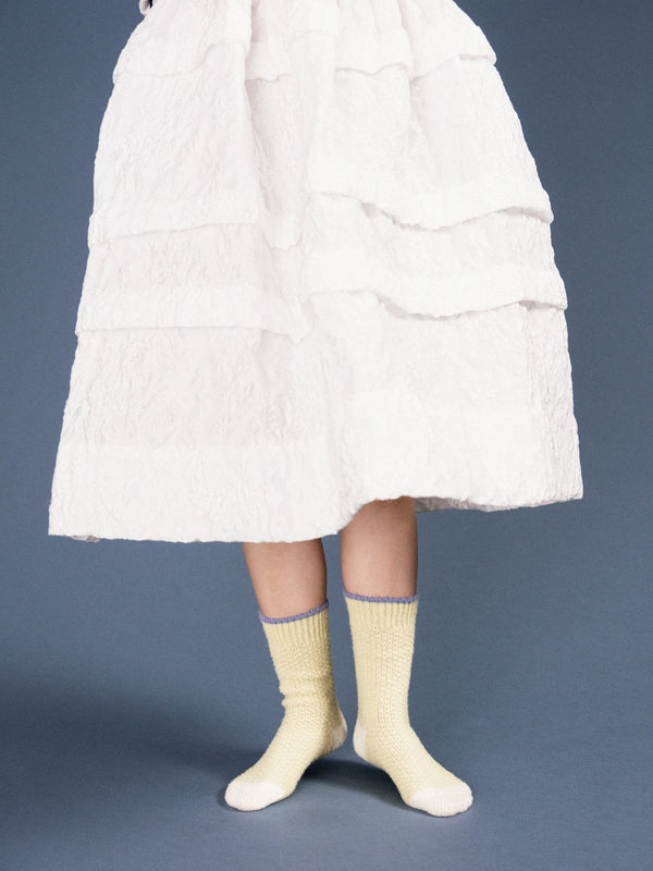 Hansel From Basel Cutie Seedstitch Crew Key Lime