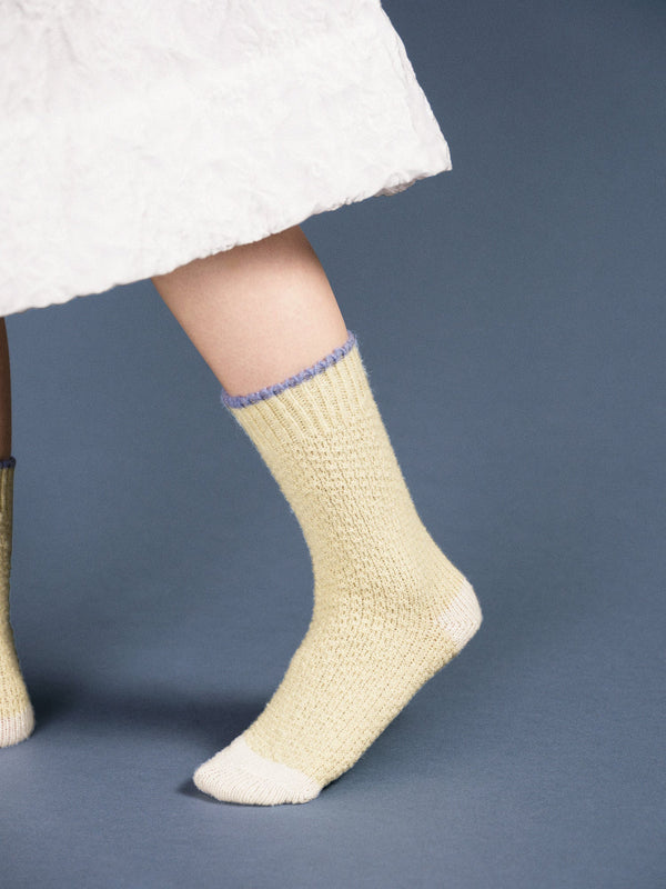 Hansel From Basel Cutie Seedstitch Crew Key Lime