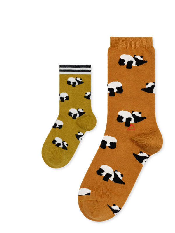 hansel from basel Downward Panda Mini + Me Men's Set