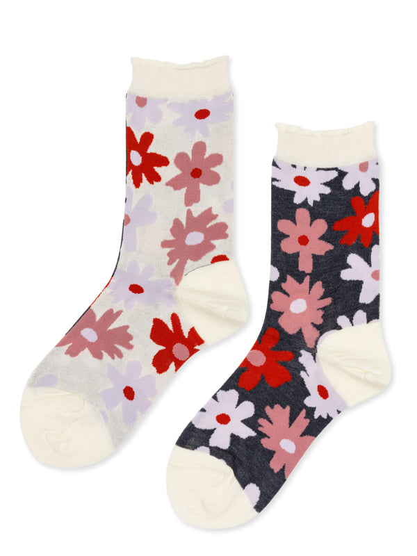 hansel from basel Floral Explosion Crew lilac