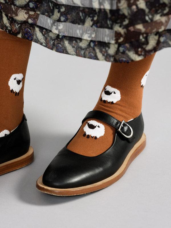 Hansel From Basel Frugal Sheep Crew Cinnamon