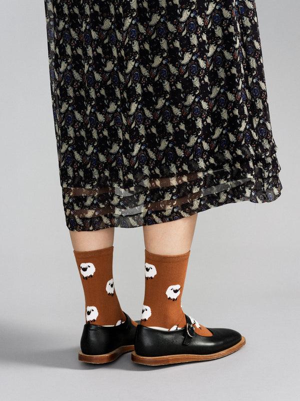 Hansel From Basel Frugal Sheep Crew Cinnamon