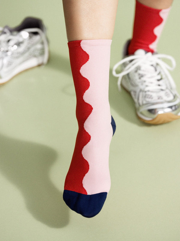 Hansel From Basel Gemini Sporty Crew Red