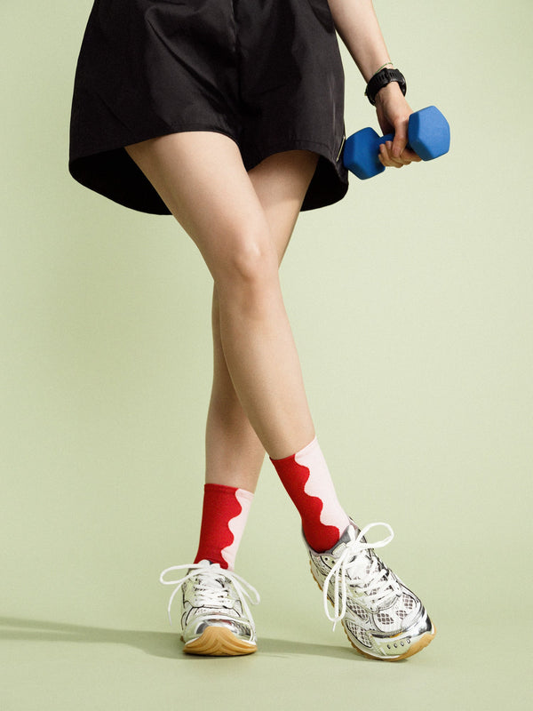 Hansel From Basel Gemini Sporty Crew Red