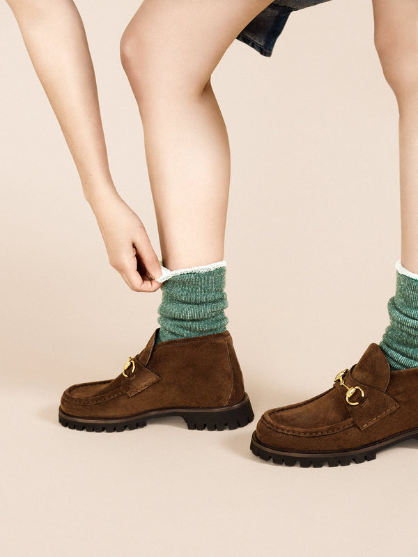 Hansel From Basel Hoodie Wool Crew Hunter Green