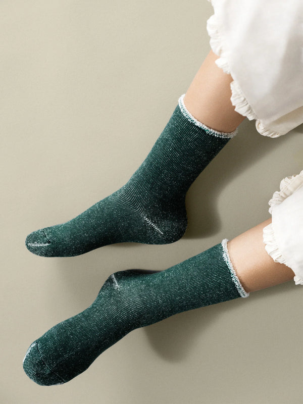 Hansel From Basel Hoodie Wool Crew Hunter Green