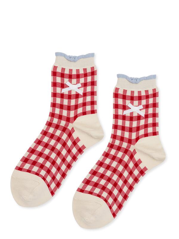 hansel from basel Laure Short Crew red