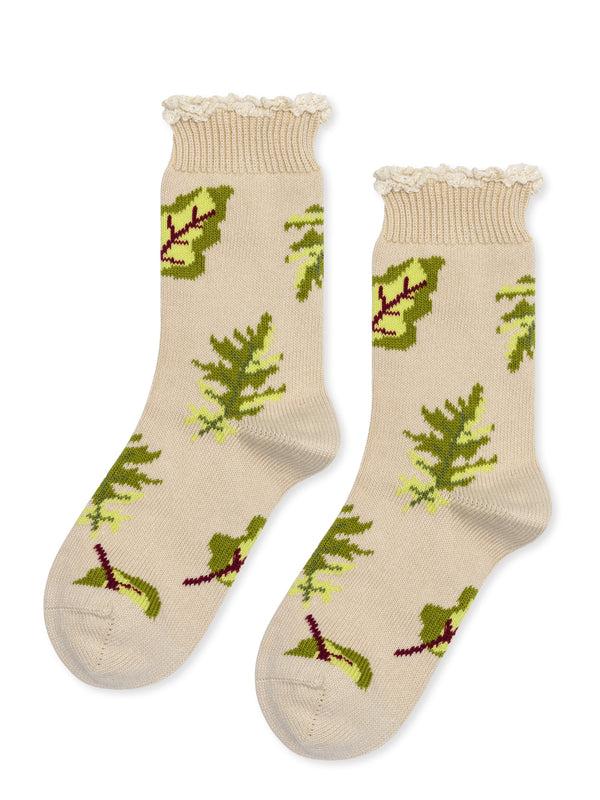 hansel from basel Lettuce Leaf Crew beige