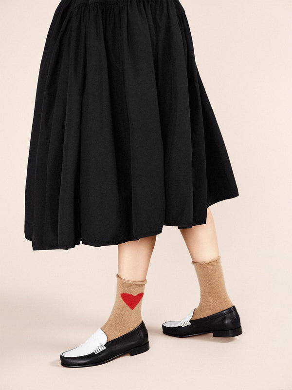 Hansel From Basel Love Cashmere Crew Camel