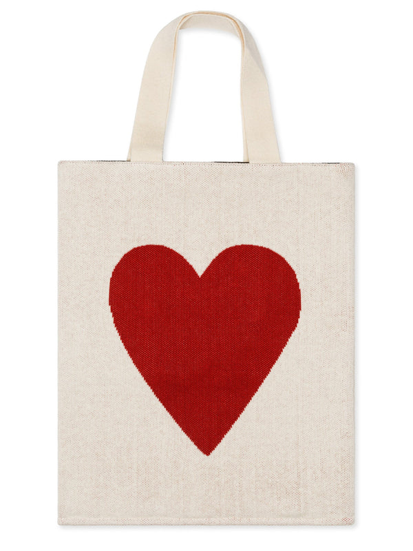 Hansel From Basel Love Tote Bag Red