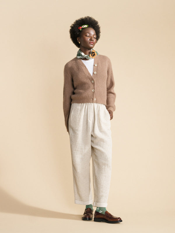 Hansel From Basel Marina Pullon Pant Oatmeal