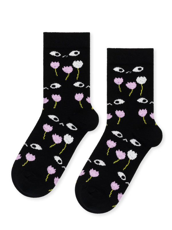 hansel from basel Mini Cat Eyes Crew black