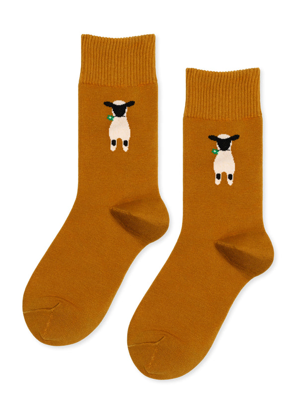 hansel from basel Nice to See Ewe Crew ochre